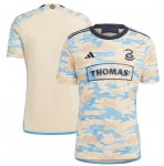 2023-24 Philadelphia Union Tan For Philly Away Soccer Jersey Shirt