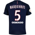2016-17 PSG 5 MARQUINHOS Home Soccer Jersey