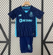 Kids Porto 2024-25 Third Soccer Kits Shirt With Shorts