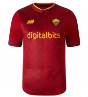 2022-23 AS Roma Home Soccer Jersey Shirt Player Version