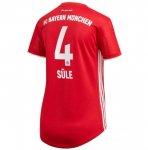 2020-21 Bayern Munich Women Home Soccer Jersey Shirt Süle 4
