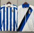 2024 Copa America Argentina Blue White Windbreaker Trench Coat Jacket