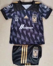 Kids Tigres UANL 2020-21 Third Away Soccer Shirt With Shorts
