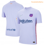 2021-22 Barcelona Away Soccer Jersey Shirt Player Version