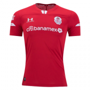 2019-20 Deportivo Toluca Home Soccer Jersey Shirt