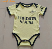 2021-22 Arsenal Away Infant Soccer Jersey Little Baby Kit