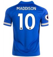 2020-21 Leicester City Home Soccer Jersey Shirt JAMES MADDISON #10