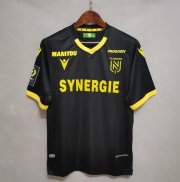 2020-21 FC Nantes Away Black Soccer Jersey Shirt