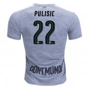 2017-18 Borussia Dortmund Pulisic #22 Third Soccer Jersey