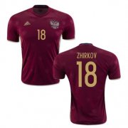 2016 Russia Zhirkov 18 Home Soccer Jersey