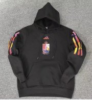 2022 FIFA World Cup Belgium Black Hoodie Sweat Shirt