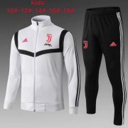 Kids 2019-20 Juventus White Jacket Training Kits