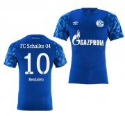 2019-20 Schalke 04 Home Soccer Jersey Shirt Nabil Bentaleb #10