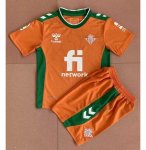 Kids Real Betis 2022-23 Third Away Soccer Kits Shirt With Shorts
