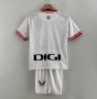 2023-24 Athletic Bilbao Kids Third Away Soccer Kits Shirt With Shorts