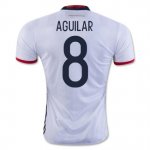 2016 Colombia Aguilar 8 Home Soccer Jersey