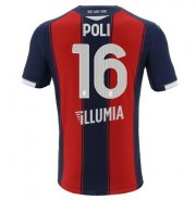 2020-21 Bologna Home Soccer Jersey Shirt ANDREA POLI 16