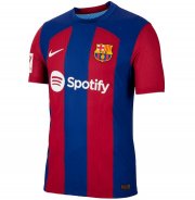 2023-24 Barcelona Home Soccer Jersey Shirt Player Version