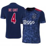 2017-18 Ajax #4 Matthijs de Ligt Away Soccer Jersey