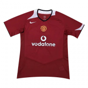 05-06 Manchester United Retro Home Soccer Jersey Shirt