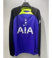 2022-23 Tottenham Hotspur Long Sleeve Away Soccer Jersey Shirt