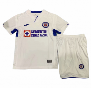 Kids Cruz Azul 2019/20 Away Soccer Shirt With Shorts
