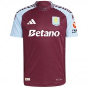 2024-25 Aston Villa Home Soccer Jersey Shirt Player Version