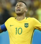 2016-17 Brazil Home Soccer Jersey with specical team logo