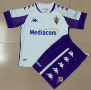 Kids Fiorentina 2020-21 Away Soccer Kits Shirt With Shorts