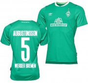 2019-20 Werder Bremen Home Soccer Jersey Shirt Ludwig Augustinsson #5