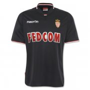 13-14 AS Monaco FC Away Black Jersey Kit(Shirt+Shorts)