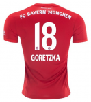 Leon Goretzka #18 2019-20 Bayern Munich Home Soccer Jersey Shirt