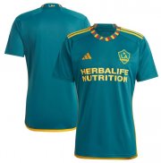 2023-24 LA Galaxy Green LA Kit Away Soccer Jersey Shirt