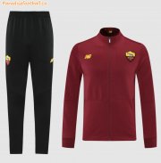2021-22 AS Roma Red Training Kits Jacket with Pants