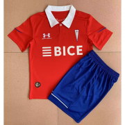 Kids/Youth 2023-24 Universidad Catolica Away Soccer Kits Shirt With Shorts