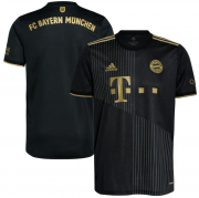 2021-22 Bayern Munich Away Black Soccer Jersey Shirt