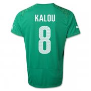 14-15 Ivory Coast Away KALOU Soccer Jersey