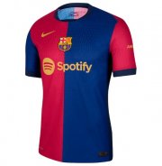2024-25 Barcelona Home Soccer Jersey Shirt Player Version
