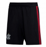 2019-20 Flamengo Home Black Soccer Shorts