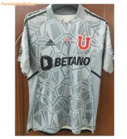 2022-23 Club Universidad de Chile Grey Goalkeeper Soccer Jersey Shirt