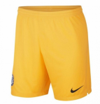 2019-20 Chelsea Goalkeeper Yellow Soccer Shorts