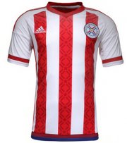 2015-16 Paraguay Home Soccer Jersey