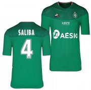 2019-20 AS Saint Etienne Home Soccer Jersey Shirt William Saliba #4