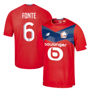 2020-21 LOSC Lille Home Soccer Jersey Shirt FONTE #6