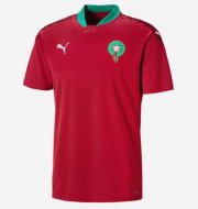 2020-21 Morocco Home Soccer Jersey Shirt