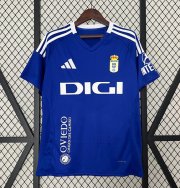 2024-25 Real Oviedo Home Soccer Jersey Shirt