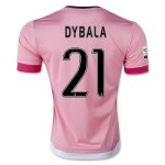 2015-16 Juventus DYBALA #21 Away Soccer Jersey