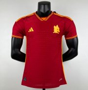 2023-24 AS Roma Home Soccer Jersey Shirt Player Version