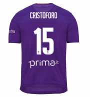 2019-20 Fiorentina Home Soccer Jersey Shirt CRISTOFORO #15