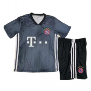 Kids Bayern Munich 2018-19 Third Away Soccer Shirt With Shorts